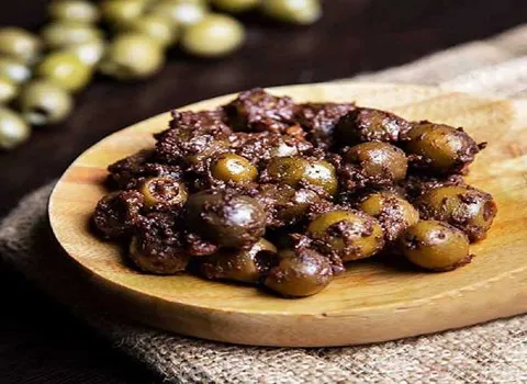 زیتون پرورده ساری؛ با هسته بدون هسته دارای کلسیم Antioxidants