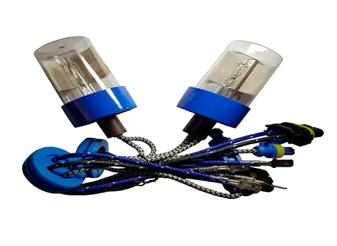 لامپ زنون h1؛ قرمز سفید آبی طول عمر بالا قدرت 35 الی 100 وات