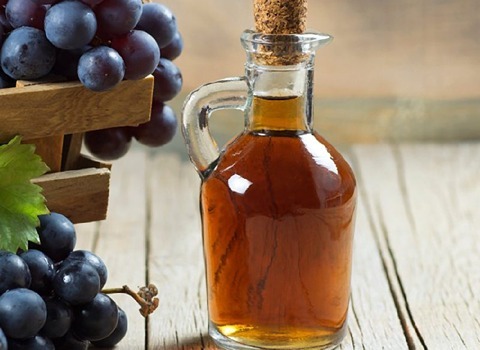 سرکه انگور ارگانیک؛ طبیعی صنعتی 2 رنگ سیاه سفید حاوی Calcium