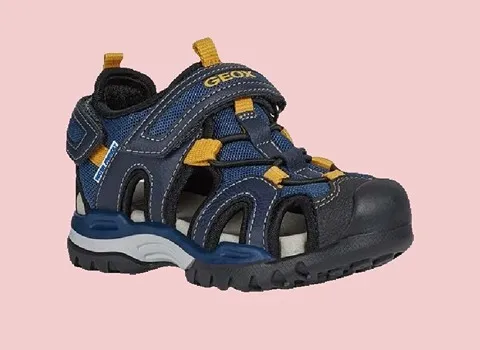 صندل مجلسی بچه گانه پسرانه؛ چرم پلی اورتان (بند دار بدون بند) طبی