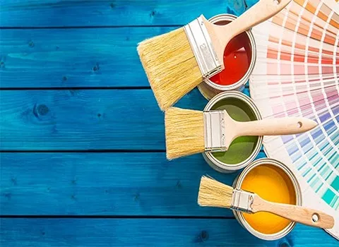 رنگ ساختمان متری؛ روشن مات دیوار سقف کیفیت بالا 3 رنگ (سفید خاکستری سبز)