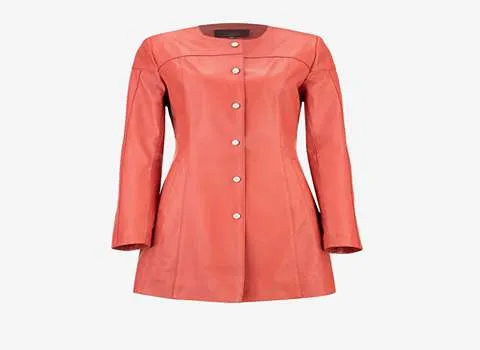 پالتو زنانه چرم مشهد؛ کوتاه بلند 3 رنگ مشکی قهوه ای زرشکی