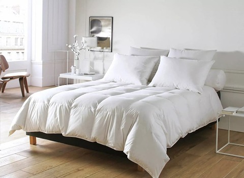 پتو هتلی سفید؛ مشکی سبز آبی 850 گرم 220*220