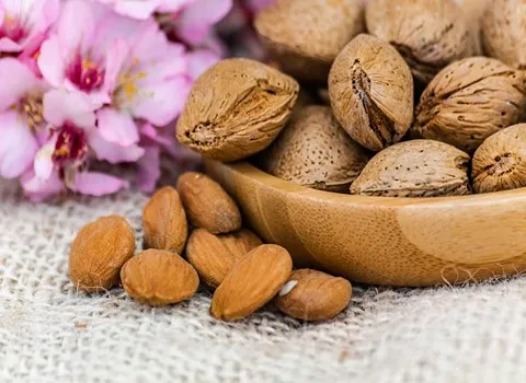 بادام درختی کیلویی؛ سنگی پوست کاغذی مامایی 2 طعم شیرین تلخ