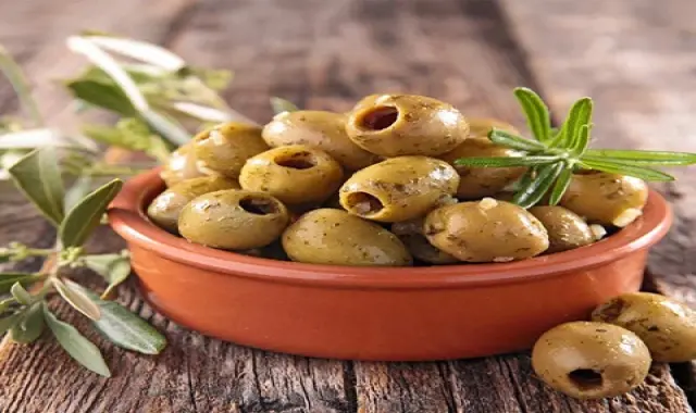 زیتون پرورده خوشمزه؛ سیاه سبز بهبود آسم حاوی Antioxidants