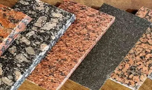 سنگ ساختمان گرانیت؛ سرسخت پله دیوار سطح یکدست stone