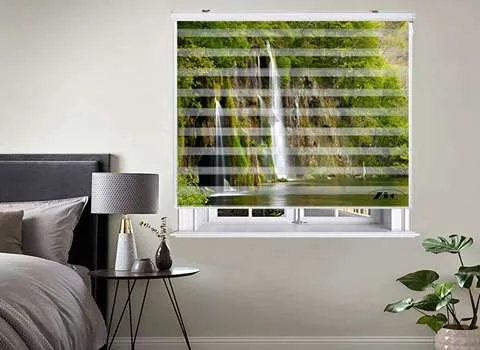 خرید پرده زبرا اتاق خواب + بهترین قیمت