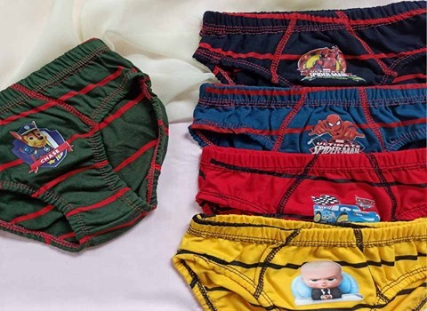 شورت نخی بچه گانه؛ نخ پنبه نرم لطیف پاچه دار (3 11) سایز Short