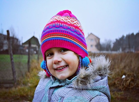 کلاه بچه گانه بافتنی؛ وزن سبک طرح (دخترانه پسرانه) رنگ شاد 