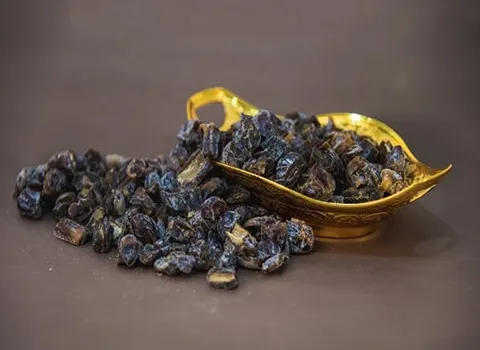 چیپس خرما حبه ای؛ قهوه ای پروتئین فیبر آنتی‌اکسیدان‌ تانن