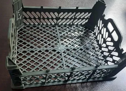 سبد میوه پلاستیکی؛ سبز قرمز زرد انعطاف پذیر (5 25 کیلویی)