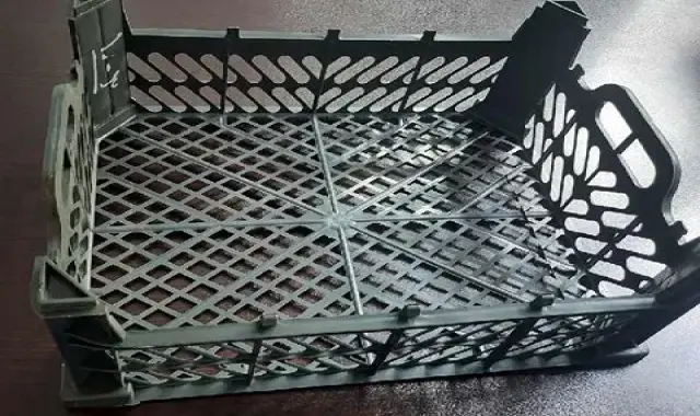 سبد میوه پلاستیکی؛ سبز قرمز زرد انعطاف پذیر (5 25 کیلویی)