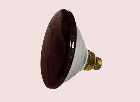 لامپ مادون قرمز 250 وات؛ شیشه اشعه (حبابی چتری) موج رادیویی رشد گیاهان