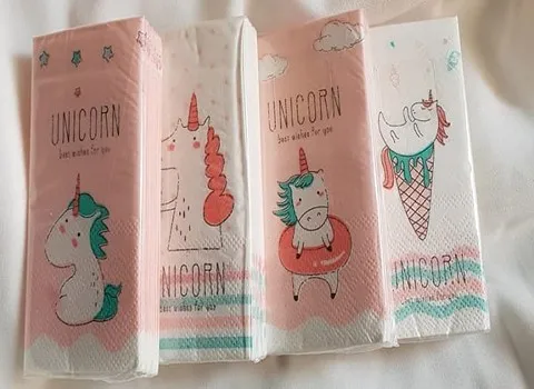 خرید دستمال کاغذی جیبی طرح دار با قیمت استثنایی