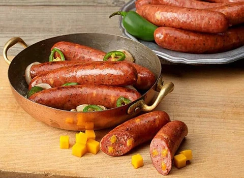 قیمت خرید سوسیس پنیری خانگی + تست کیفیت