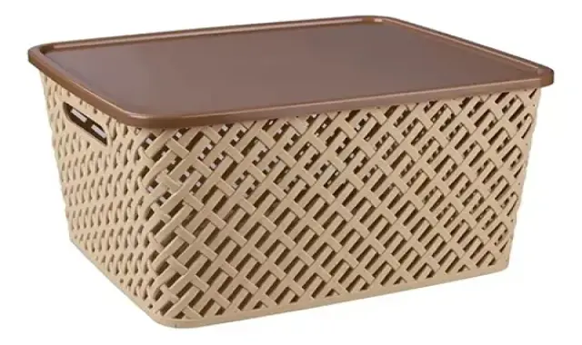 خرید سبد پلاستیکی بزرگ درب دار با قیمت استثنایی