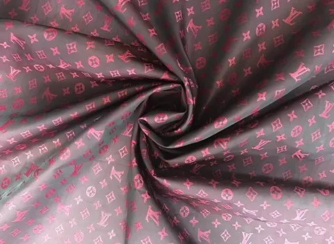 پارچه پلی استر طرح دار؛ لطیف سبک رنگ ثابت پالتو بارانی polyester