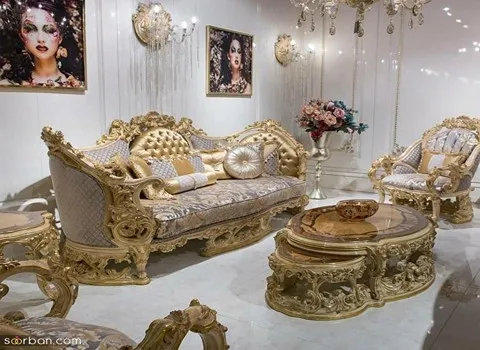 قیمت خرید مبل سلطنتی جدید + عکس