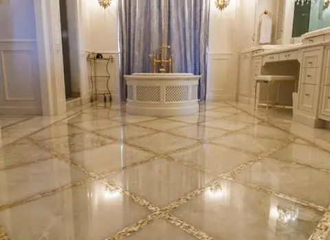 سنگ مرمریت طلایی خوی؛ آشپزخانه پذیرایی مقاوم زیبایی دکوراسیون white