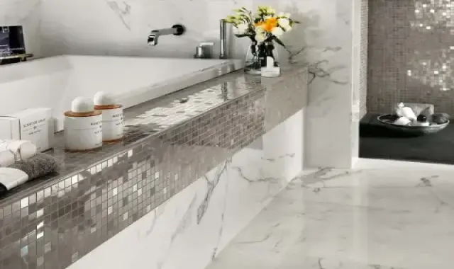 سنگ مرمریت طوسی؛ مقاومت بالا دوام زیاد کلسیت dolomite