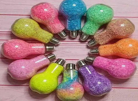 نمک رنگی معدنی؛ قرمز آبی صورتی سیاه 3 مصرف خوراکی بهداشتی صنعتی