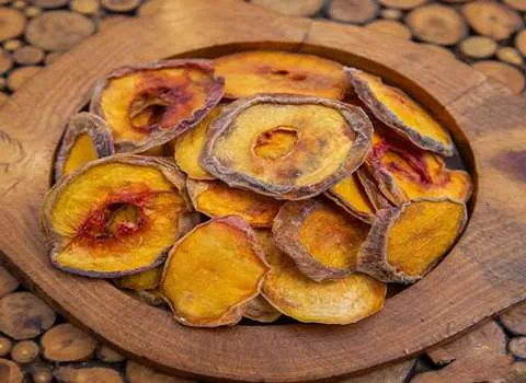 برگه هلو در بازار؛ سنتی صنعتی حاوی فیبر ویتامین C درمان کم خونی