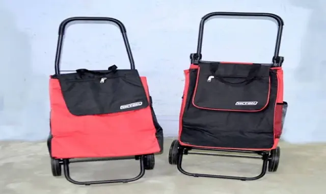 چرخ حمل بار خانگی (گاری دستی) سبک 3 نوع پلاستیک آلومینیوم آهن