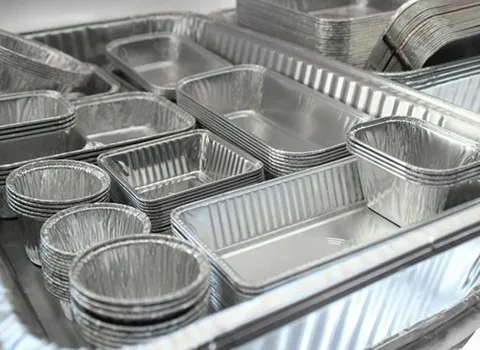 ظروف یکبار مصرف آلومینیومی مشهد؛ بهترین متریال 2 نوع ساده درب دار