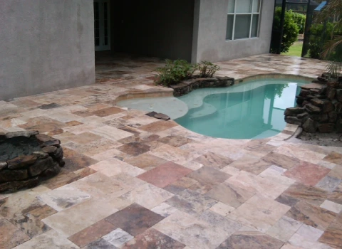 سرامیک طرح سنگ برای کف حیاط | خرید با قیمت ارزان