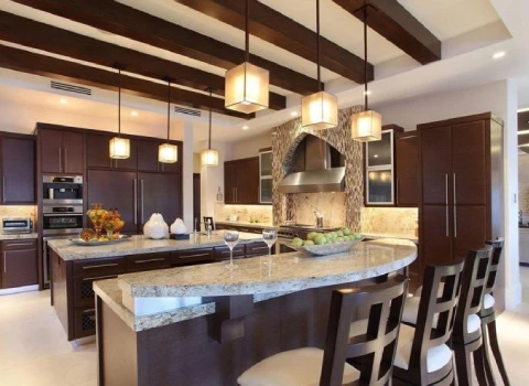 قیمت و خرید کاشی آشپزخانه سفید و طلایی + فروش ارزان