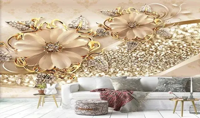 معرفی انواع کاغذ دیواری + قیمت خرید روز