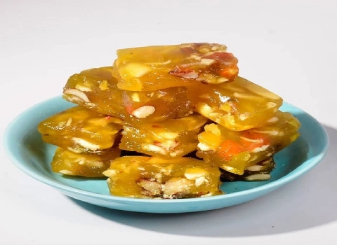 مسقطی لاری با نشاسته گل + طعمی بی نظیر