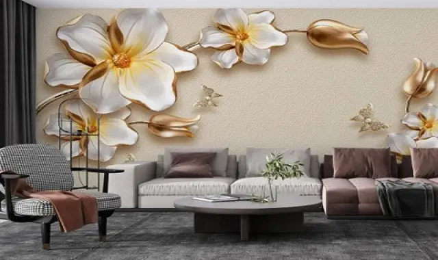 کاغذ دیواری سه بعدی | خرید مدل های متنوع کاغذ دیواری سه بعدی