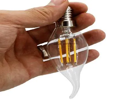 لامپ اشکی فیلامنتی؛ فاقد مادون قرمز سازگاری بالا 8 وات