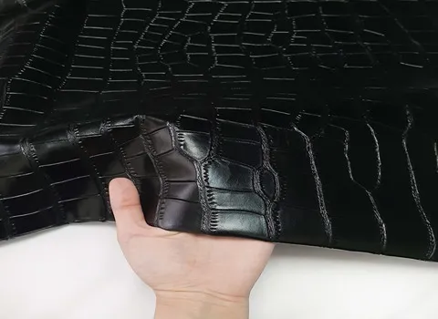 خرید و قیمت چرم طرح دار پوست ماری