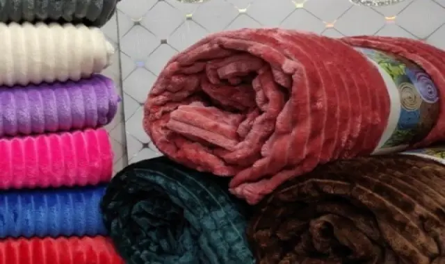 پتو ژله ای سه بعدی؛ الیاف پلی استر گل برجسته مناسب روتختی blanket