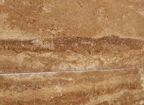 سنگ تراورتن شکلاتی؛ محوطه سازی 2 ویژگی ضخامت متنوع ابعاد گسترده