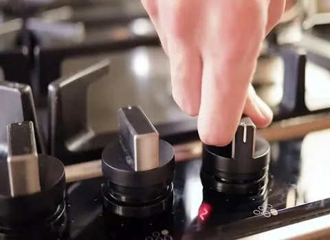 قطعات پلاستیکی اجاق گاز؛ رنگ ثابت (ولوم سر شعله) قابل شستشو Iran