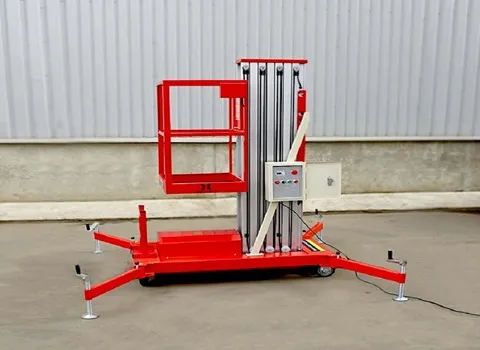 بالابر فروشگاهی هشتگرد؛ استیل آلومینیوم آهن ارتفاع 7 متر