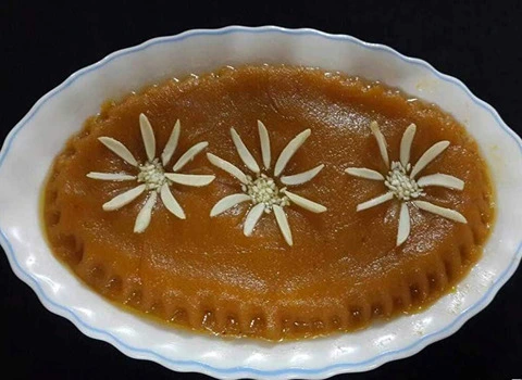 دستور پخت مسقطی لاری شفاف با ژلاتین