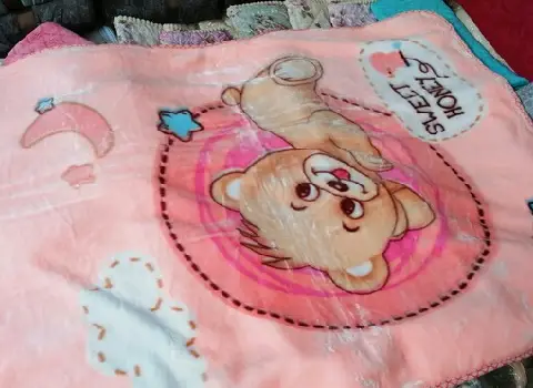 پتو خارجی نوزادی؛ نرم لطیف ضد حساسیت طرح ساده color