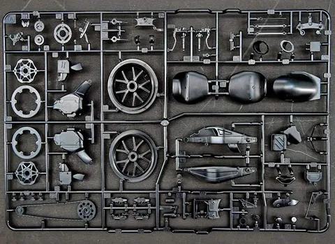 قطعات پلاستیکی جدید؛ سبک نیمه شفاف ضد آب 2 نوع طبیعی پلاستیکی