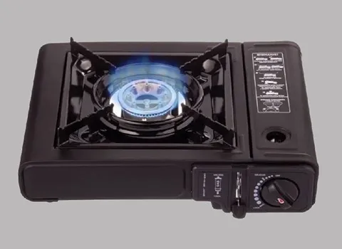 اجاق گاز مسافرتی (پیک نیک) گازی سوخت مایع 2 جنس فلز آلومینیوم