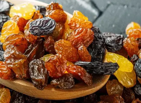 کشمش پاک شده؛ هسته دار بدون هسته 2 روش خشک (تیزابی آفتابی)