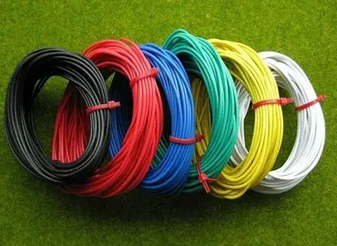 سیم و کابل ابهر زنجان؛ تک رشته ای افشان مفتول مسی PVC