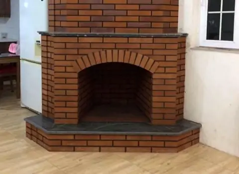 آجر نسوز شومینه تبریز؛ ظاهری زیبا کیفیتی بالا قابل شستشو شومینه Brown