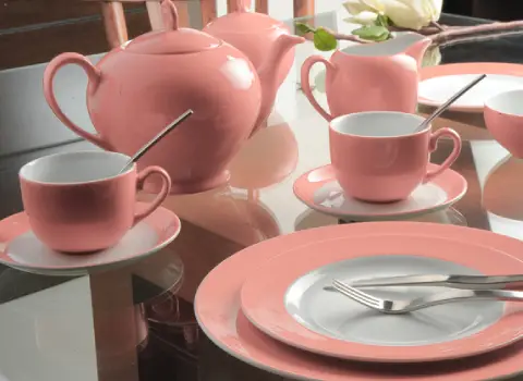 خرید ظروف چینی رنگی زرین + بهترین قیمت