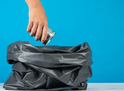 کیسه زباله متوسط (نایلون) مصارف بهداشتی ماندگاری بالا Garbage