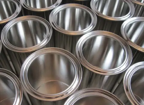 قیمت قوطی فلزی خام