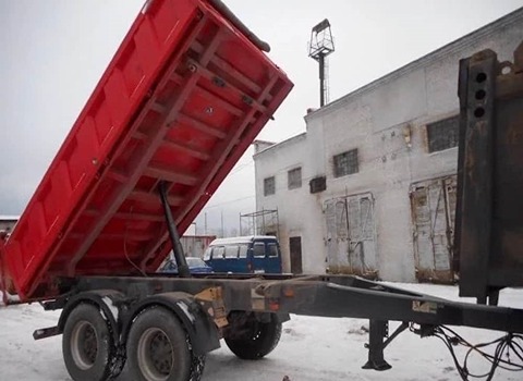 جک تریلی ؛ دنده ای هیدرولیک 3 ماشین (تراکتور جرثقیل کامیون)